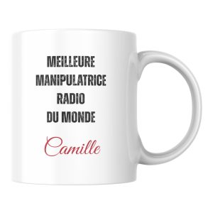 Mug personnalisé meilleur Manipulatrice radio du monde