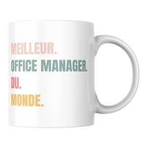 Mug original meilleur Office manager du monde