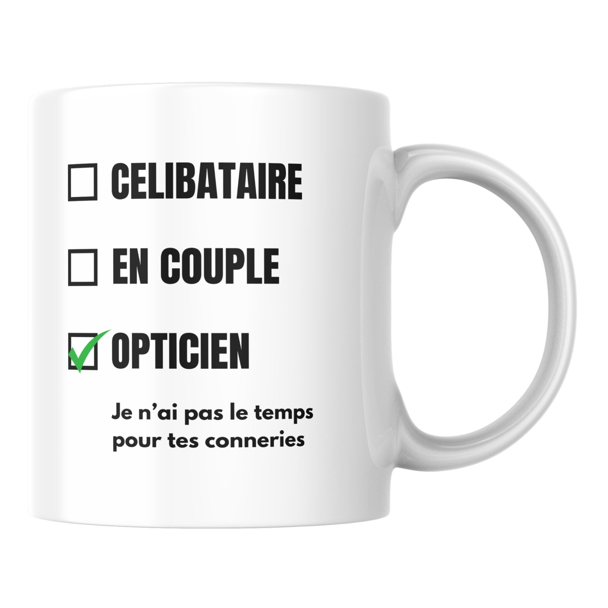 Mug humour Opticien 1 Mug humour Opticien