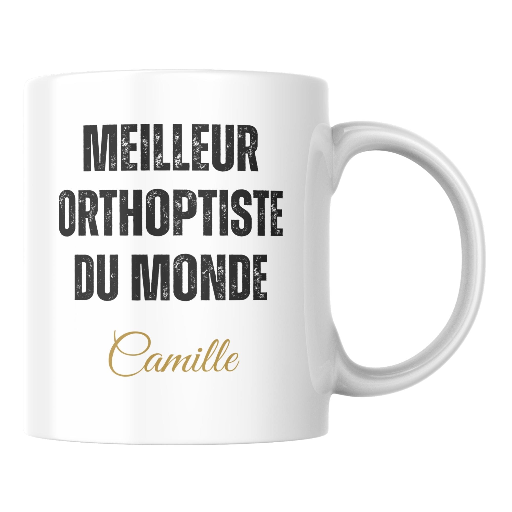 Mug personnalisé meilleur Orthoptiste du monde 1 Mug personnalisé meilleur Orthoptiste du monde