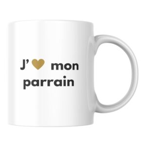 Mug j'aime mon parrain