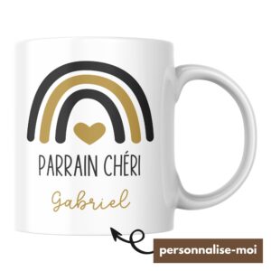 Mug personnalisé parrain chéri