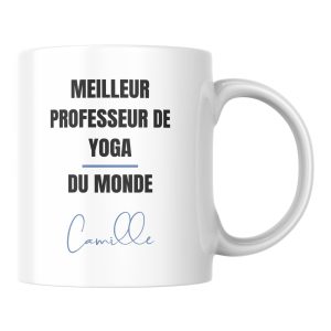 Mug du meilleur Professeur de yoga du monde