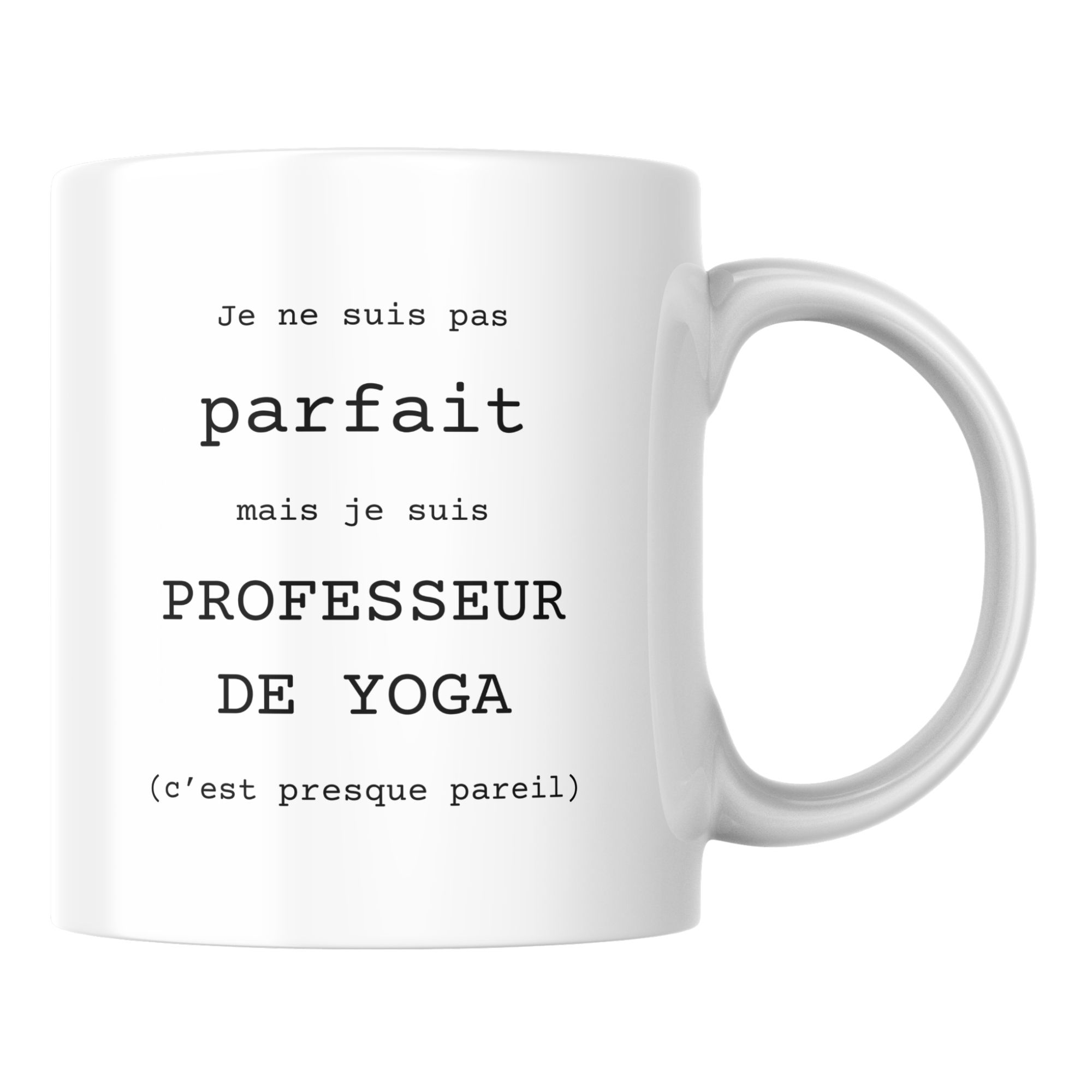 Mug Professeur de yoga humour 1 Mug Professeur de yoga humour