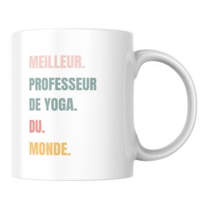Mug Professeur de yoga qui déchire