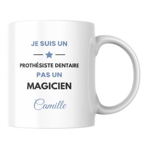 Mug Prothésiste dentaire humour à personnaliser
