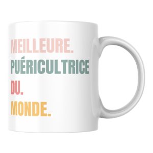 Mug original meilleur Puéricultrice du monde