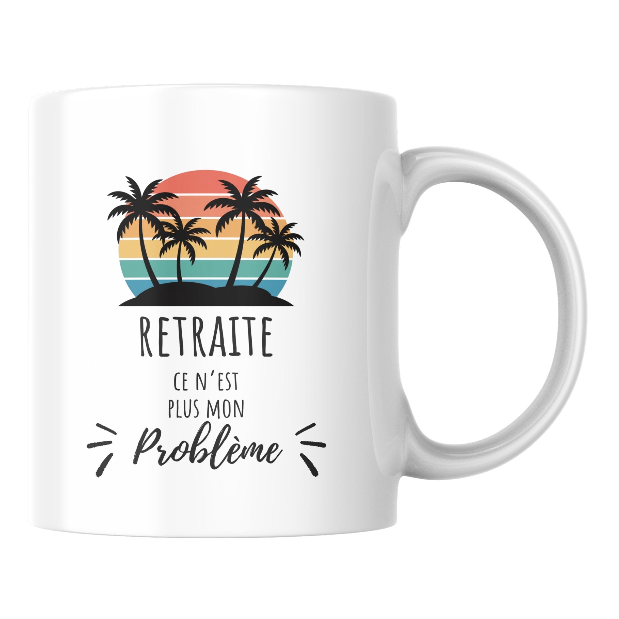 Mug Retraite Zéro Problème 1 Mug Retraite Zéro Problème