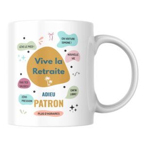 Mug Vive la Retraite