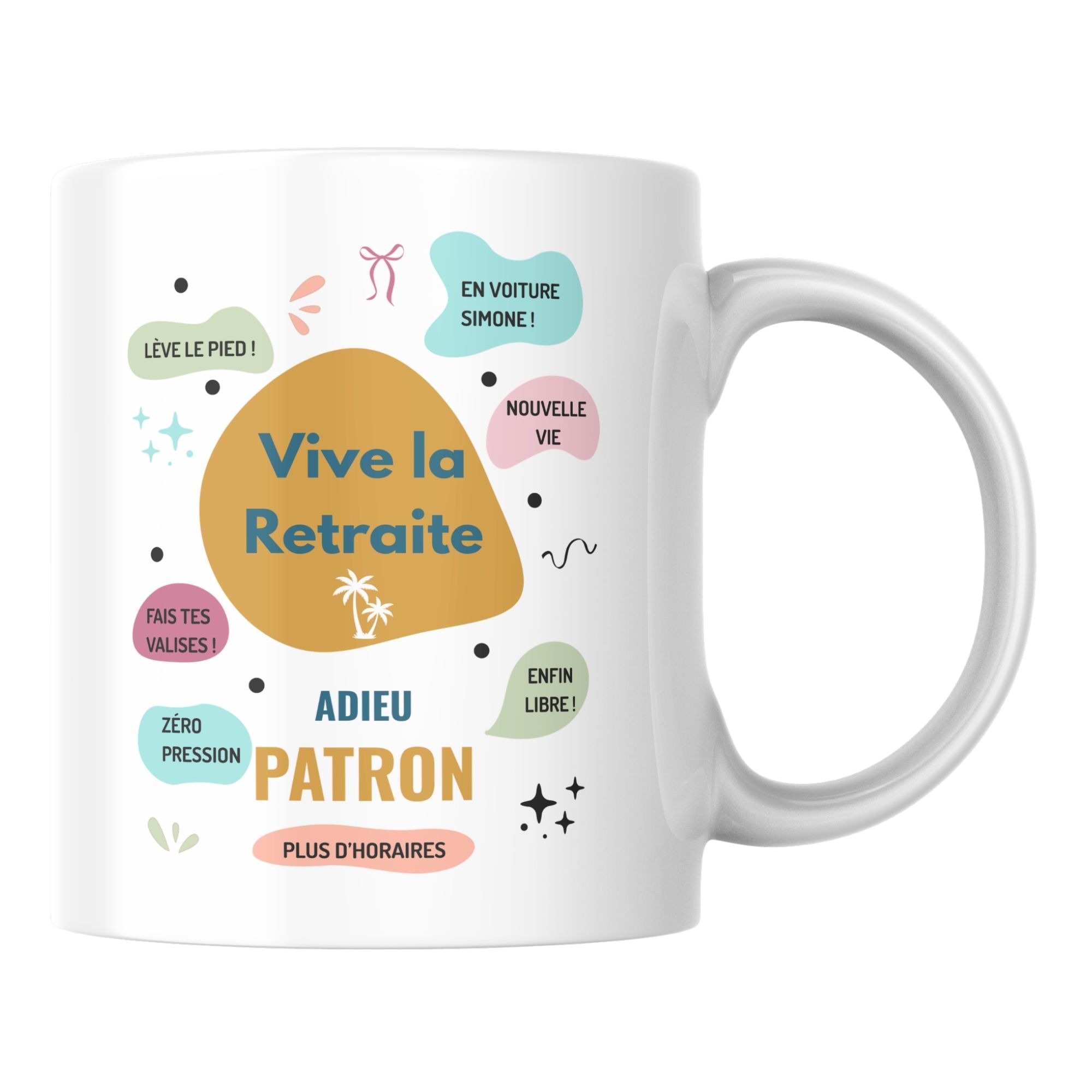 Mug Vive la Retraite 1 Mug Vive la Retraite