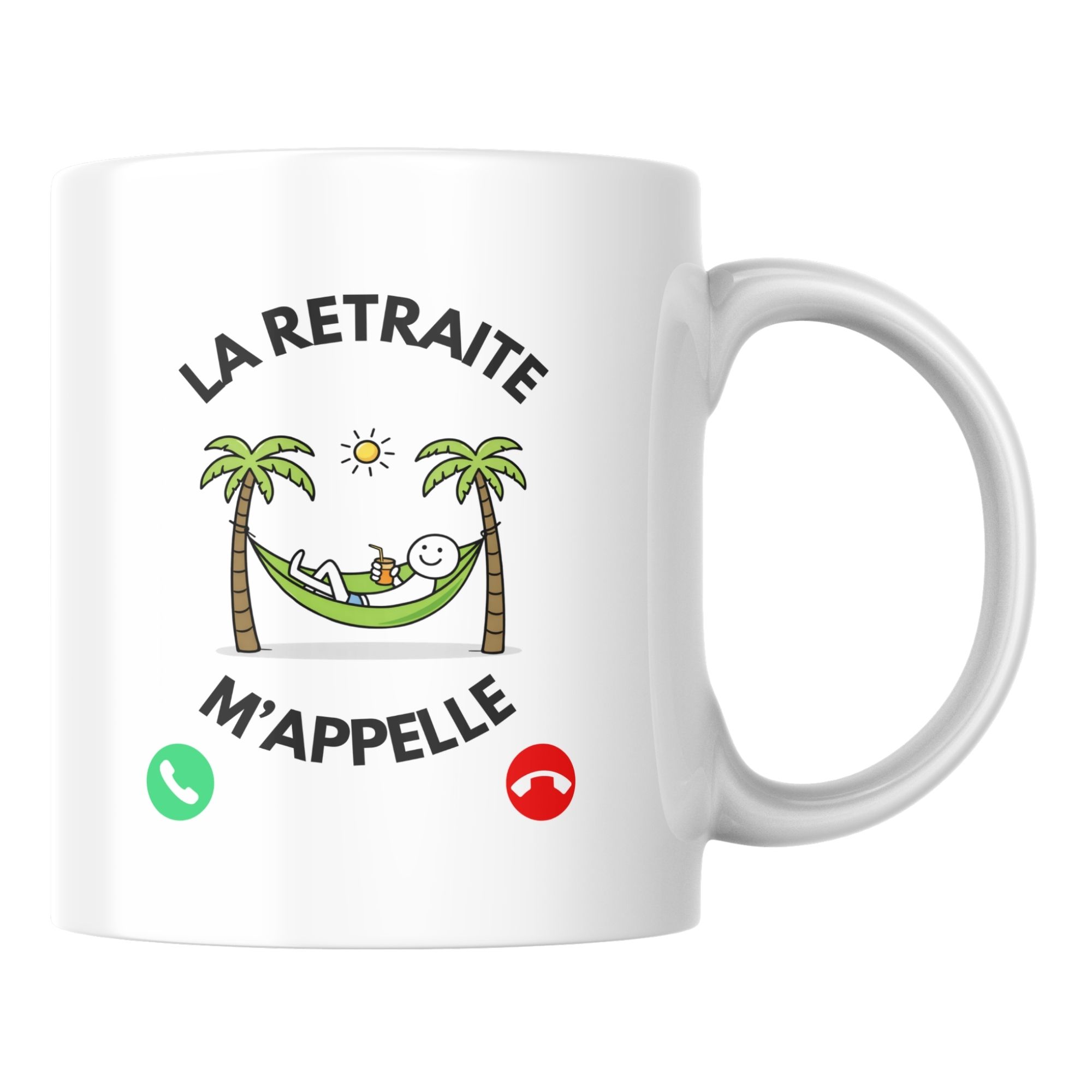 Mug La Retraite M’Appelle 1 Mug La Retraite M’Appelle