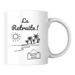 Mug Nouveau Bureau de Retraite