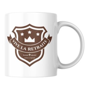 Mug Vive la Retraite Prestige