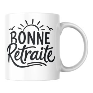 Mug Bonne Retraite Élégante