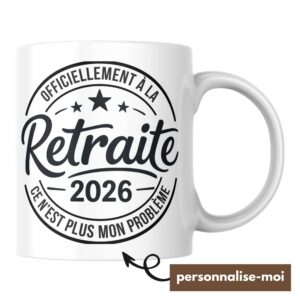Mug Officiellement à la Retraite 2026