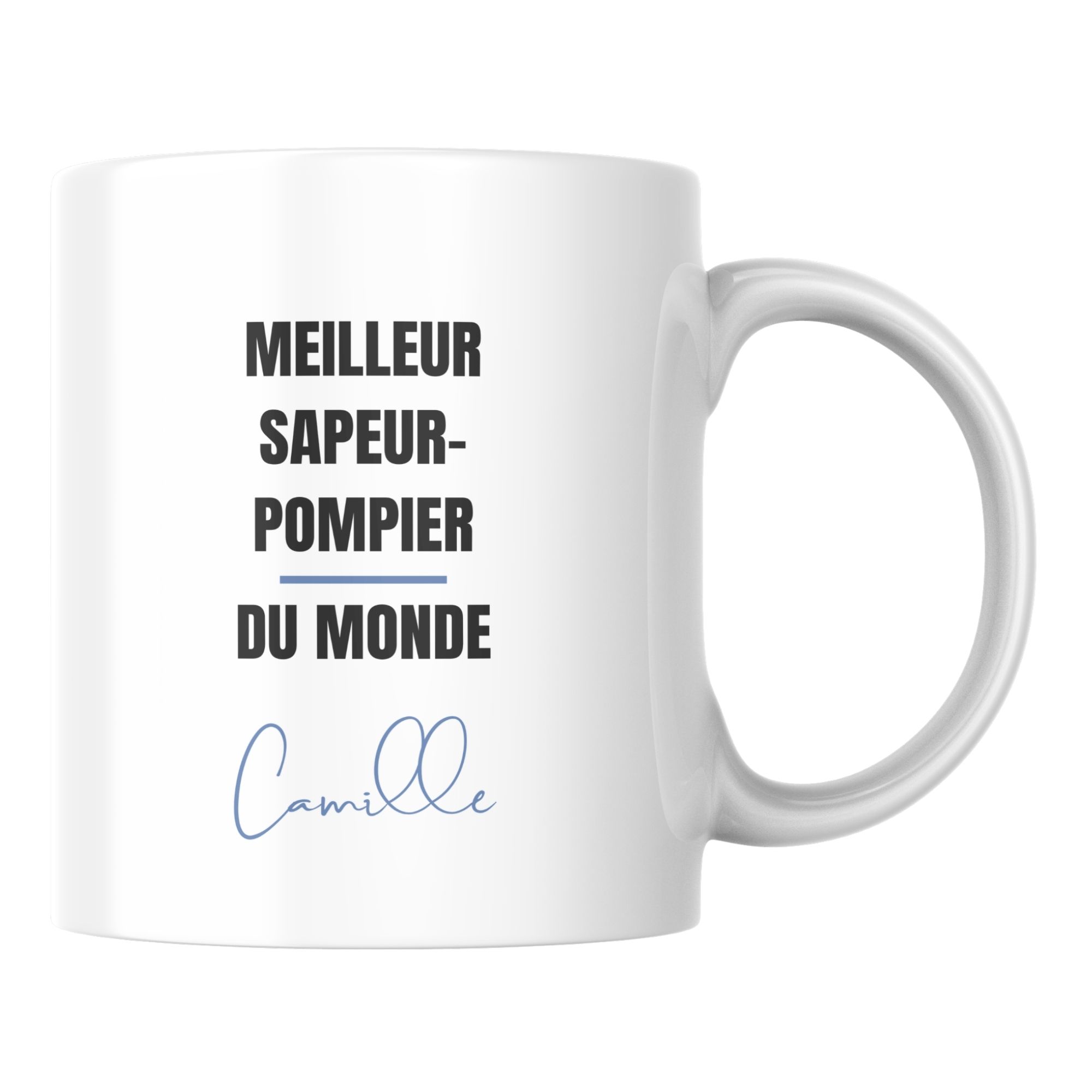 Mug du meilleur Sapeur-pompier du monde 1 Mug du meilleur Sapeur-pompier du monde