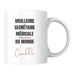 Mug du meilleur Secrétaire médicale du monde