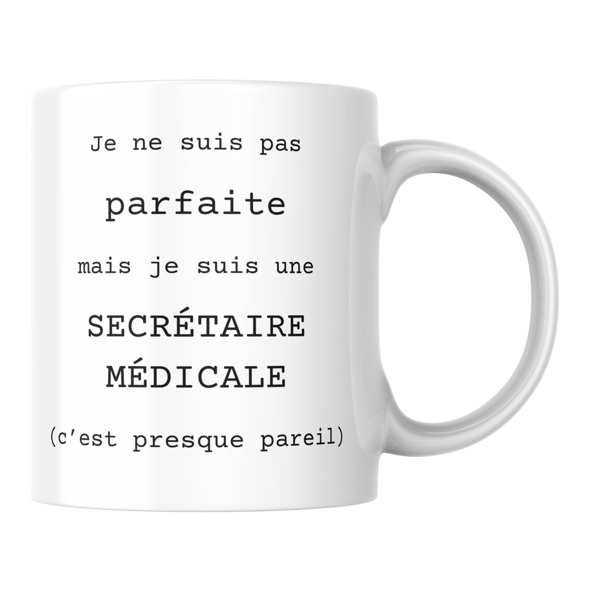 Mug Secrétaire médicale humour 1 Mug Secrétaire médicale humour