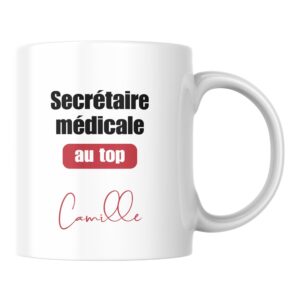Mug Secrétaire médicale au top