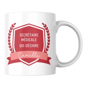 Mug Secrétaire médicale qui déchire
