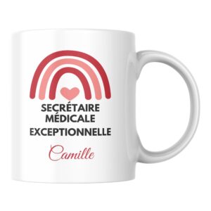 Mug personnalisé Secrétaire médicale exceptionnel