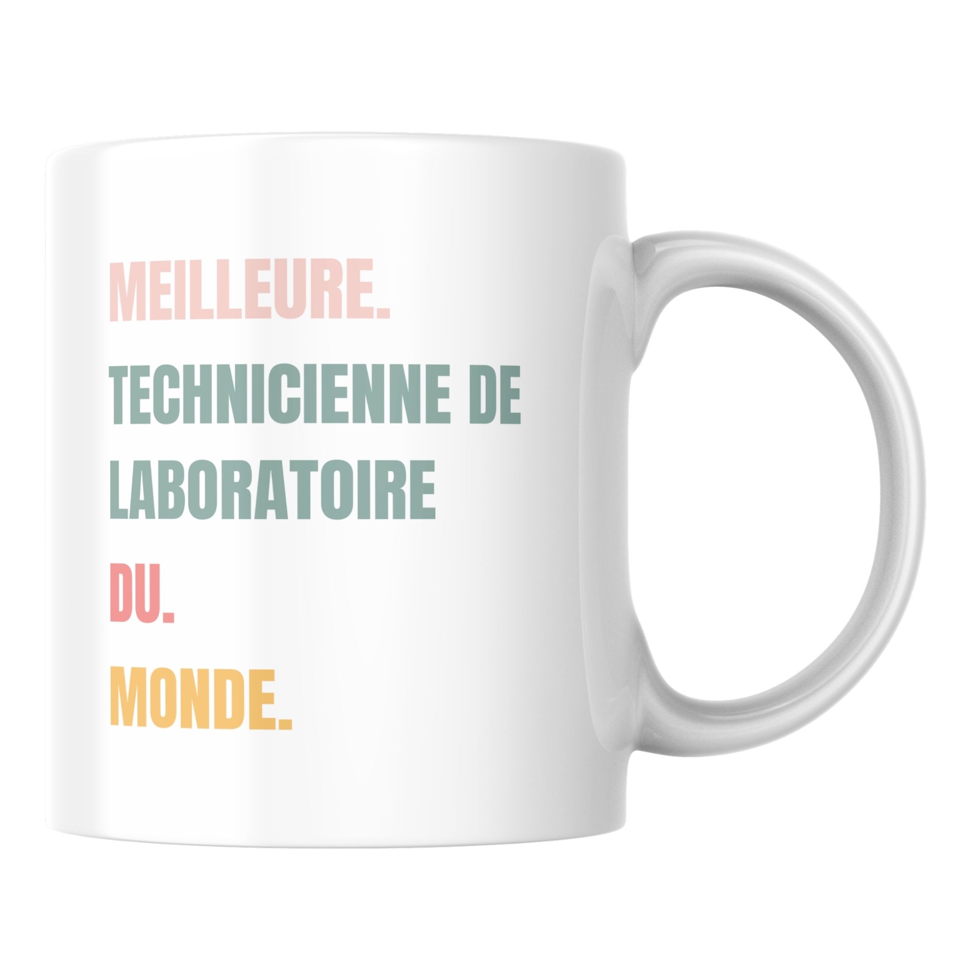 Mug original meilleur Technicienne de laboratoire du monde 1 Mug original meilleur Technicienne de laboratoire du monde