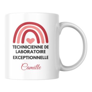 Mug personnalisé Technicienne de laboratoire exceptionnel