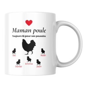 Mug Personnalisé Maman Poule