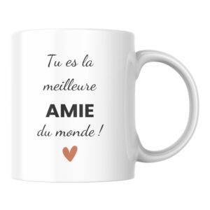 Mug Tu es la Meilleure Amie du Monde