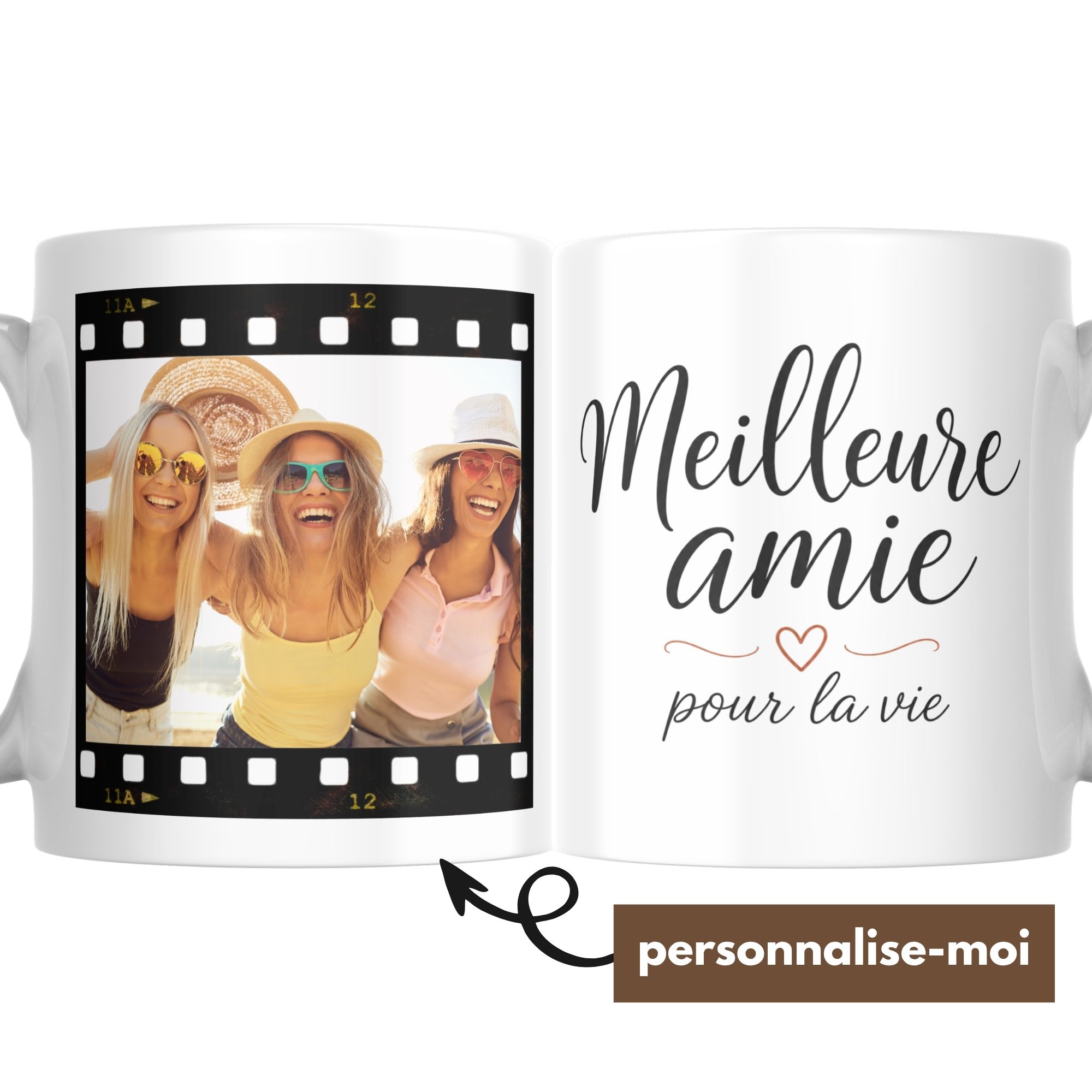 Mug Photo Meilleure Amie pour la Vie 1 Mug Photo Meilleure Amie pour la Vie