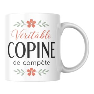 Mug Véritable Copine de Compète