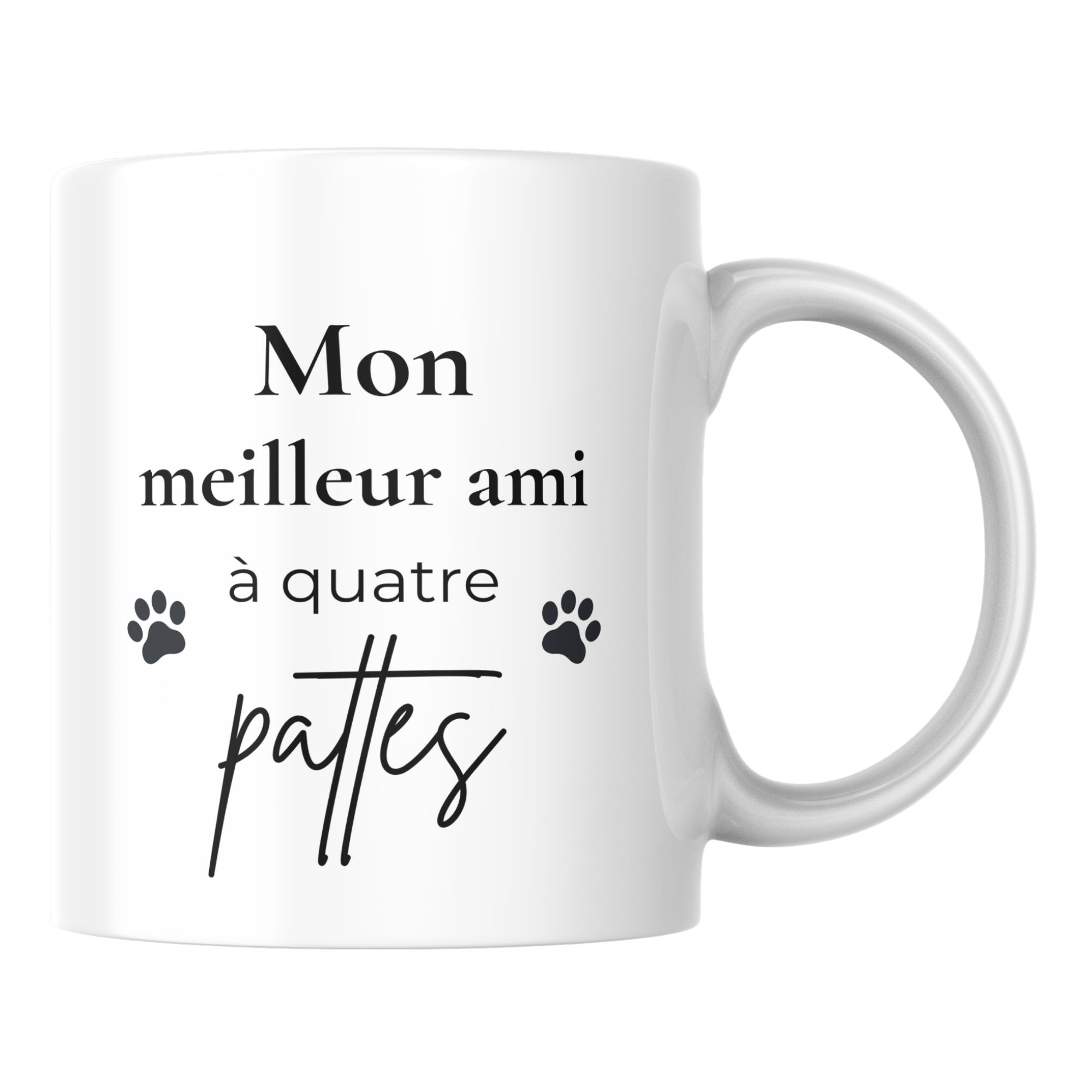 Mug Mon Meilleur Ami a Quatre Pattes 1 Mug Mon Meilleur Ami a Quatre Pattes