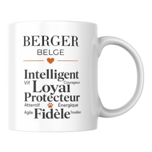 Mug Berger Belge Intelligent Loyal et Protecteur